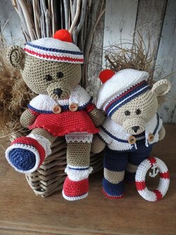 Haakpakket Funny bears Rody &amp; Amy