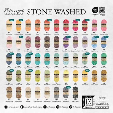 Scheepjes Stone Washed